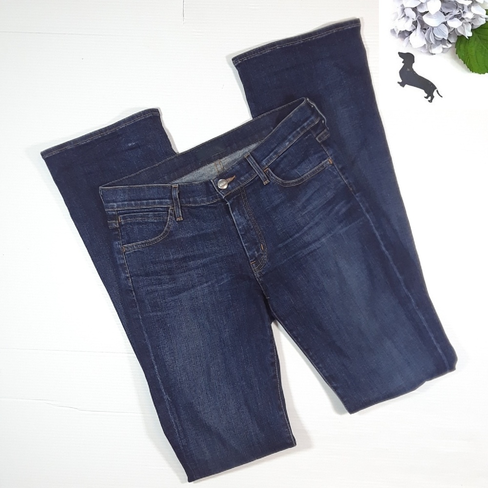 Anthropologie Koral mid-rise bootcut jeans. Sz 28.